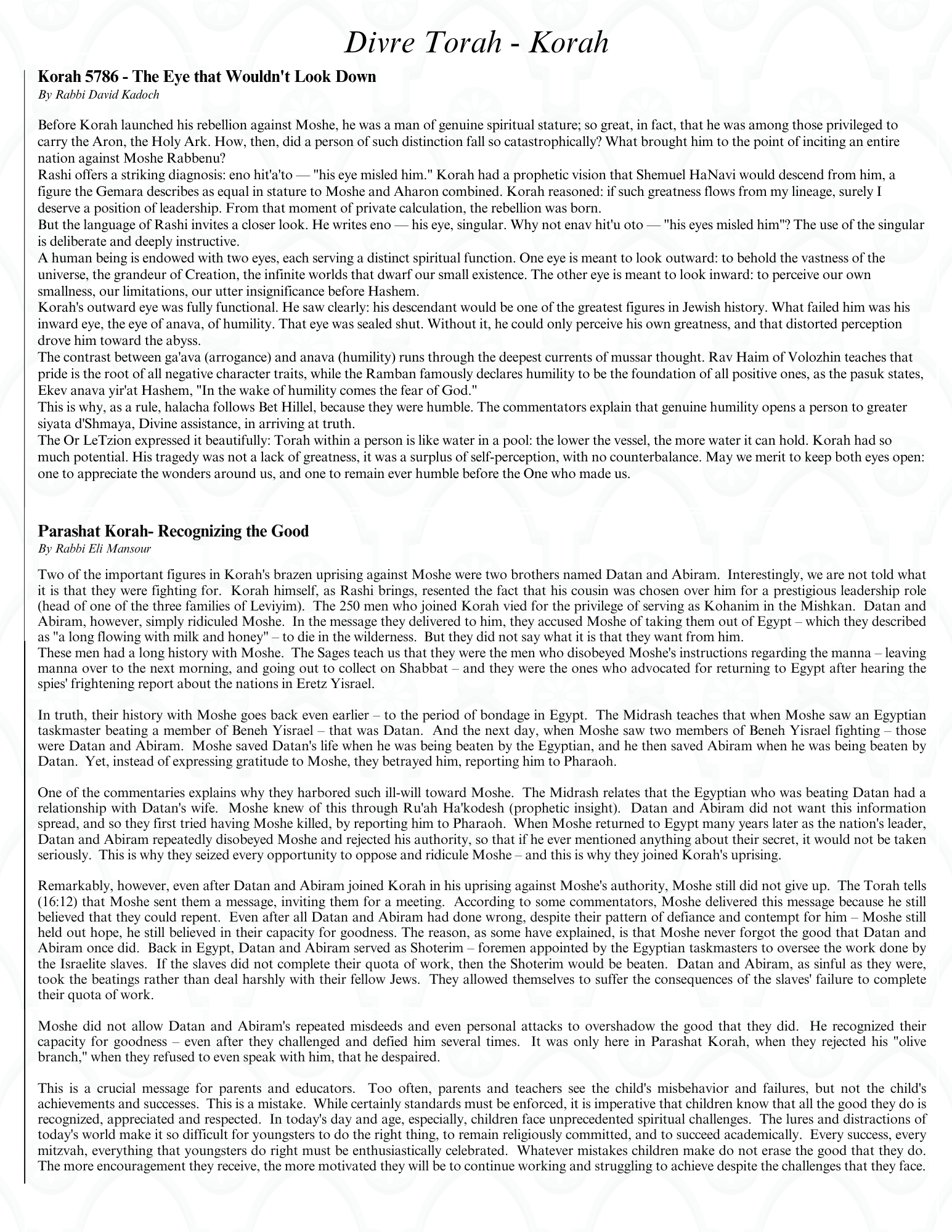 Korah — page 3